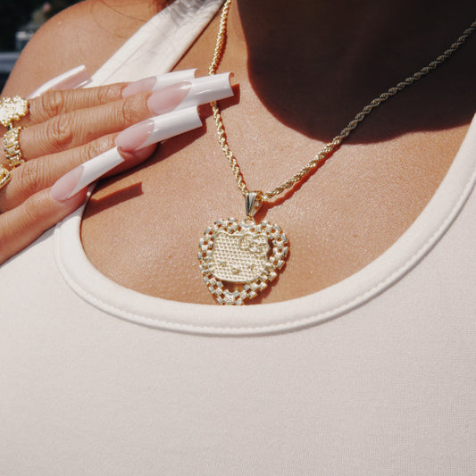 HK Heart Necklace